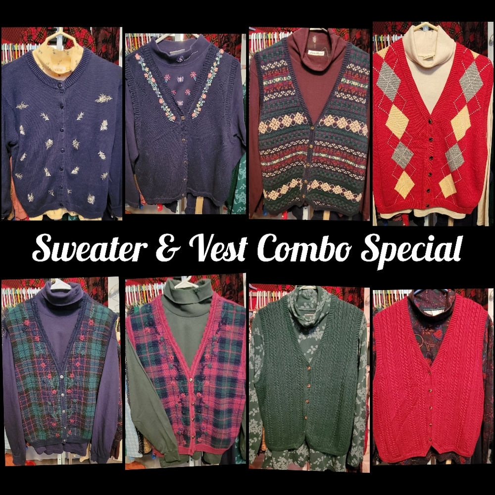 **Sweater and Vest Combo Specials****